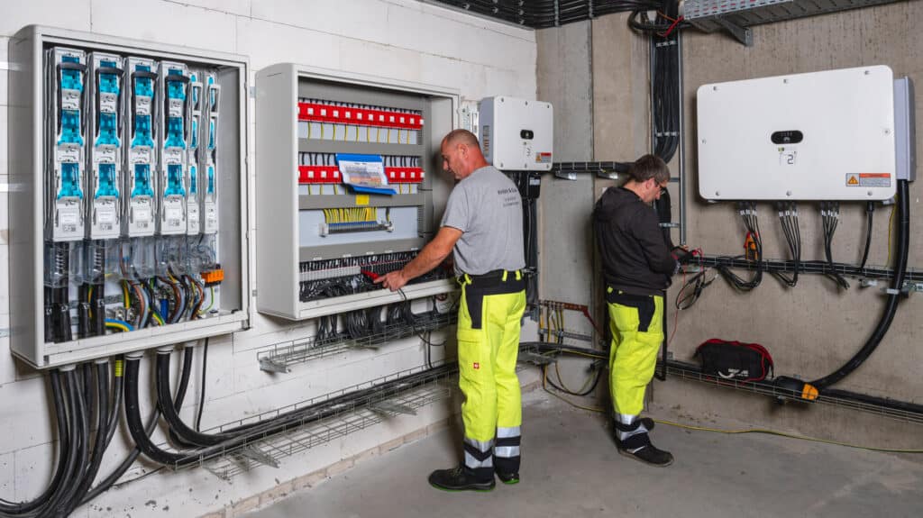 Reinigung der PV-Module