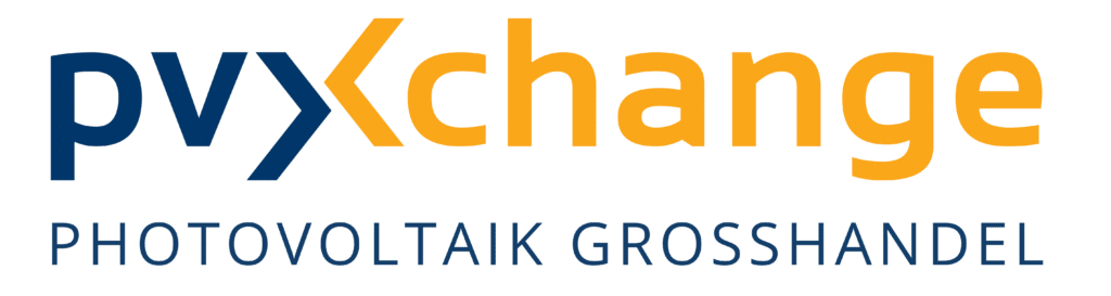 Logo pvXchange – Kooperationspartner von Kintlein & Ose für Photovoltaik-Großhandel
